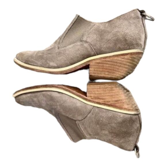 Rag & Bone Suede Ankle Chelsea BootsNeutralsSemi-Pointed ToesSize 8.5 39 - Picture 4 of 4